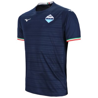 Camisa Mizuno Away SS Jersey Lazio M Hombre - Azul Marino - Chile M912WNQUBO